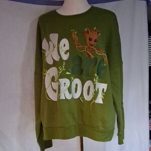 Marvel Green Groot Sweatshirt